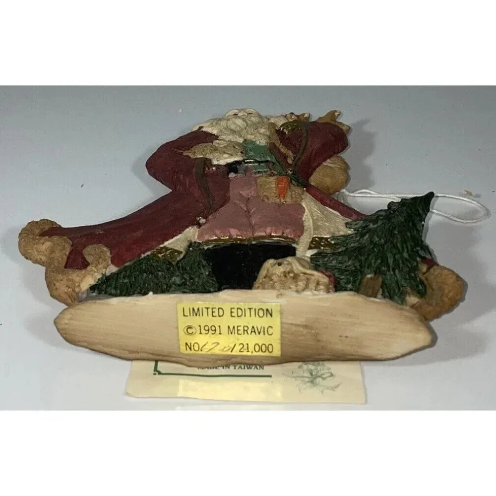 MeraVic Father Of The‎ Forest Santa Claus Resin Figure Limited 170/21,000 1991